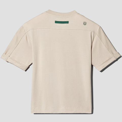 Midweight Cuffed Half Sleeve Tee