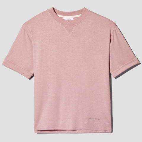 Midweight Cuffed Half Sleeve Tee
