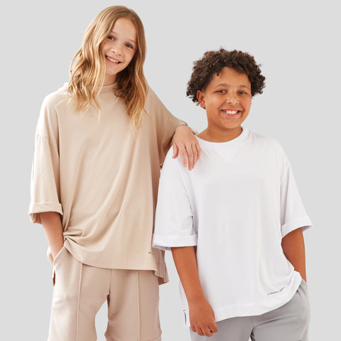 Midweight Cuffed Half Sleeve Tee
