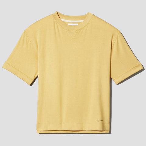 Midweight Cuffed Half Sleeve Tee